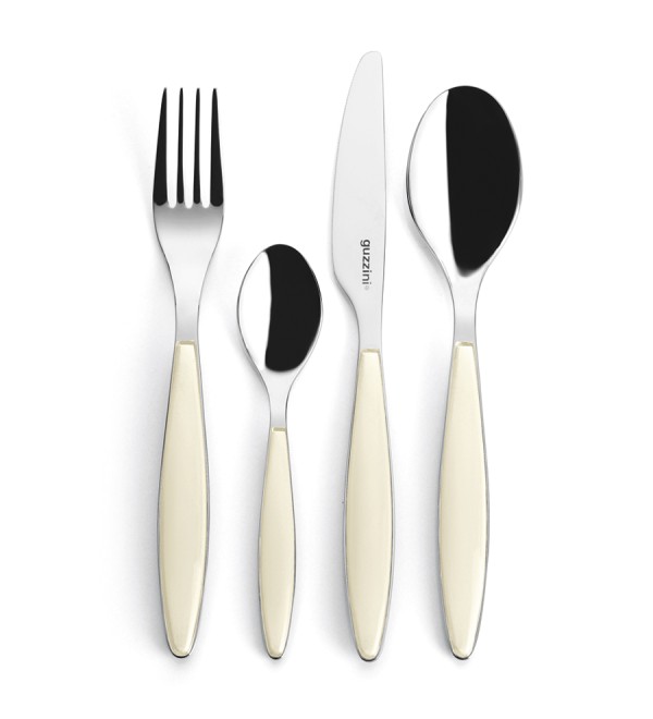 Набор из 24 столовых приборов cutlery feeling, бежевые