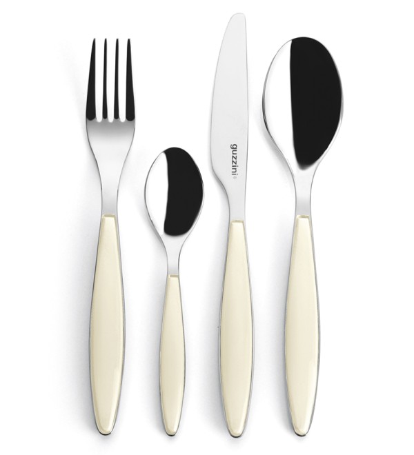 Набор из 24 столовых приборов cutlery feeling, бежевые