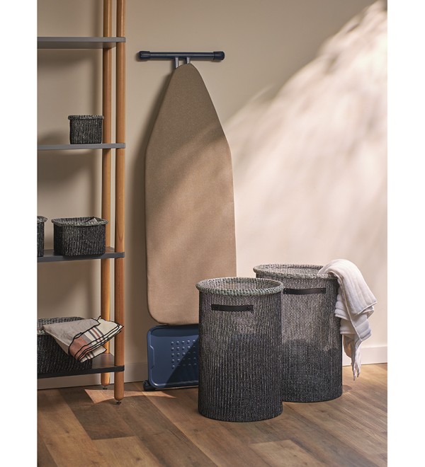 Корзина для хранения sustainable collection, D42х55 см, черная