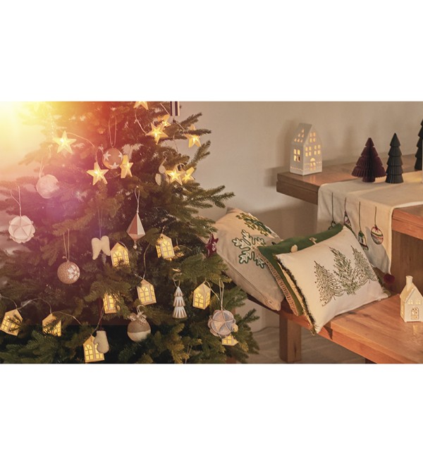 Дорожка с вышивкой christmas decorations из коллекции new year essential, 45х150 см