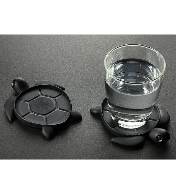 Подставка под стаканы save turtle, черная