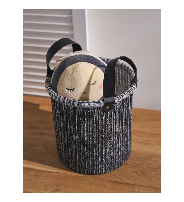 Корзина для хранения sustainable collection, D22х23 см, черная