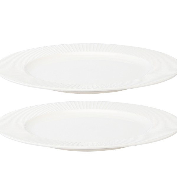 Набор тарелок soft ripples, dual glazing, D27 см, 2 шт.