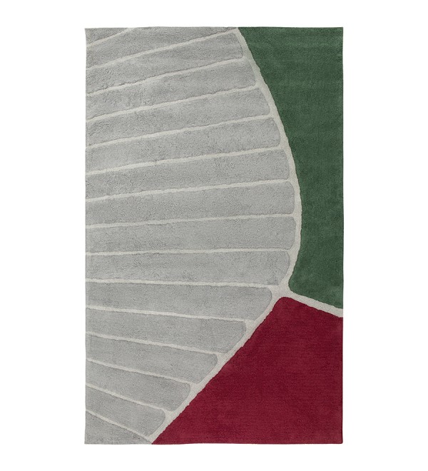 Ковер из хлопка с рисунком tea plantation из коллекции terra, 200х300 см