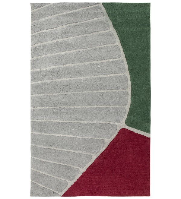 Ковер из хлопка с рисунком tea plantation из коллекции terra, 200х300 см
