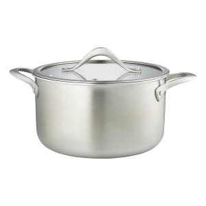 Кастрюля с крышкой 3ply etalon, D24 см, 6 л