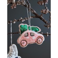 Набор елочных украшений christmas jewels из коллекции new year essential, 4 шт.