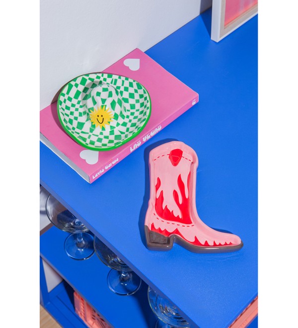 Поднос декоративный, rodeo, cowboy hat, 14,6х15.5 см