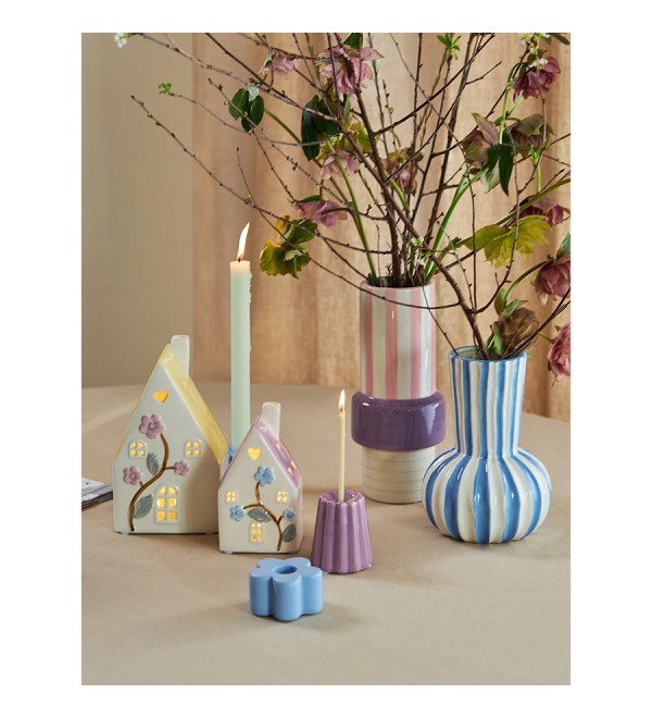 Набор подcвечников spring flowers из коллекции easter essential, 3 шт.