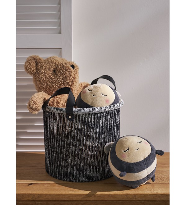 Корзина для хранения sustainable collection, D27х25 см, черная