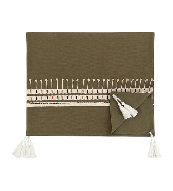 Дорожка на стол nomad grid из коллекции ethnic, 45х150 см