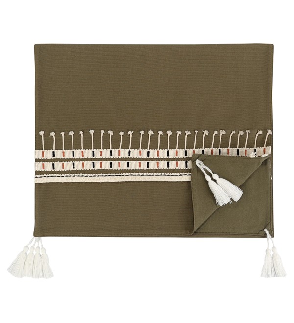 Дорожка на стол nomad grid из коллекции ethnic, 45х150 см