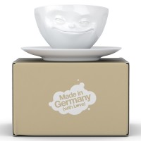 Чайная пара grinning, 200 мл, белая