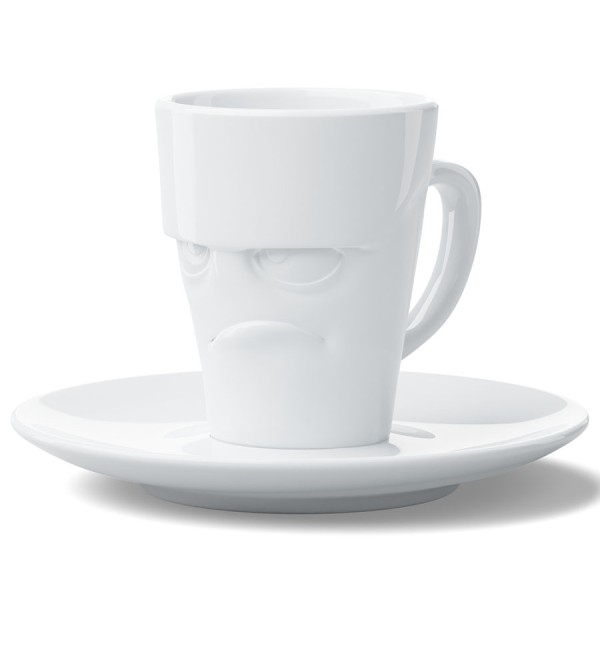 Кофейная пара grumpy, 80 мл, белая