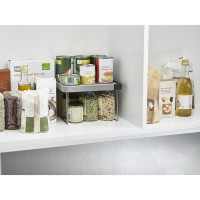 Полка раздвижная cupboardstore, серая