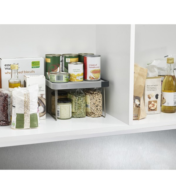 Полка раздвижная cupboardstore, серая