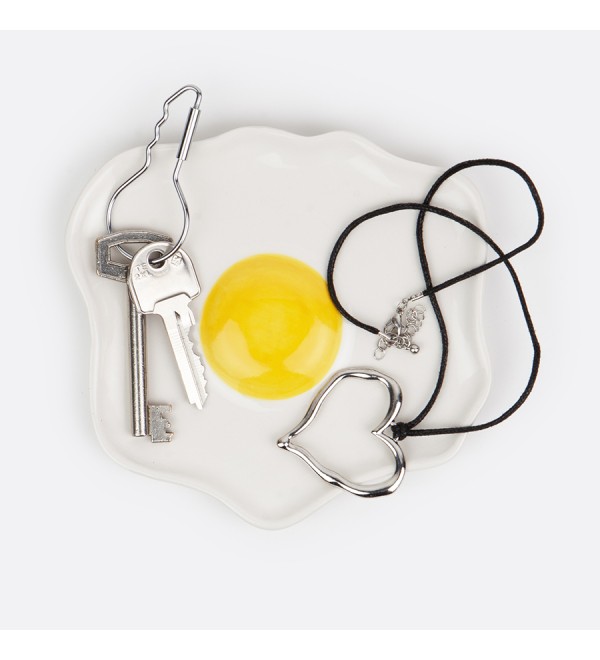 Поднос декоративный fast food, egg, 14,5x14 см