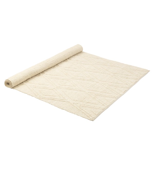 Ковер из шерсти и переработанного хлопка shillong из коллекции ethnic, 160х230см