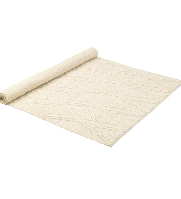 Ковер из шерсти и переработанного хлопка shillong из коллекции ethnic, 160х230см