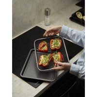 Противень для запекания с решеткой-гриль roast masters, 22х30 см, черный