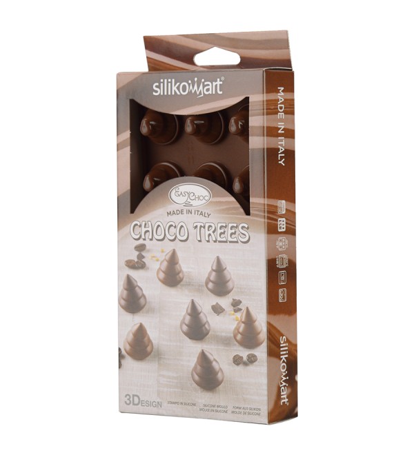 Форма для приготовления конфет choco trees силиконовая