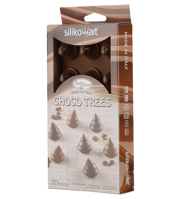 Форма для приготовления конфет choco trees силиконовая