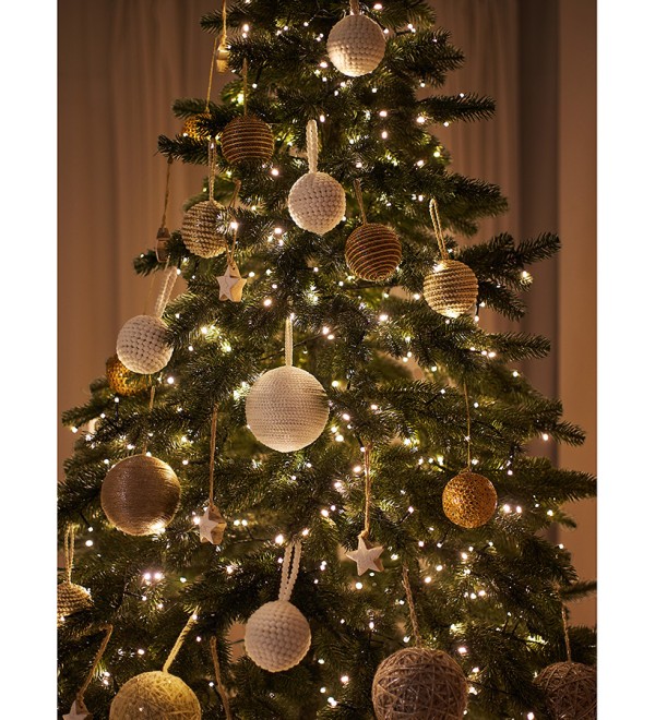 Набор ёлочных украшений disco balls из коллекции new year essential, 3 шт.