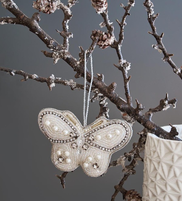Набор елочных украшений christmas pearls из коллекции new year essential, 4 шт.