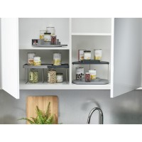 Полка раздвижная cupboardstore, серая