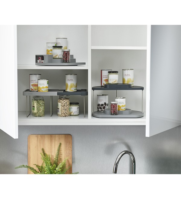 Полка раздвижная cupboardstore, серая