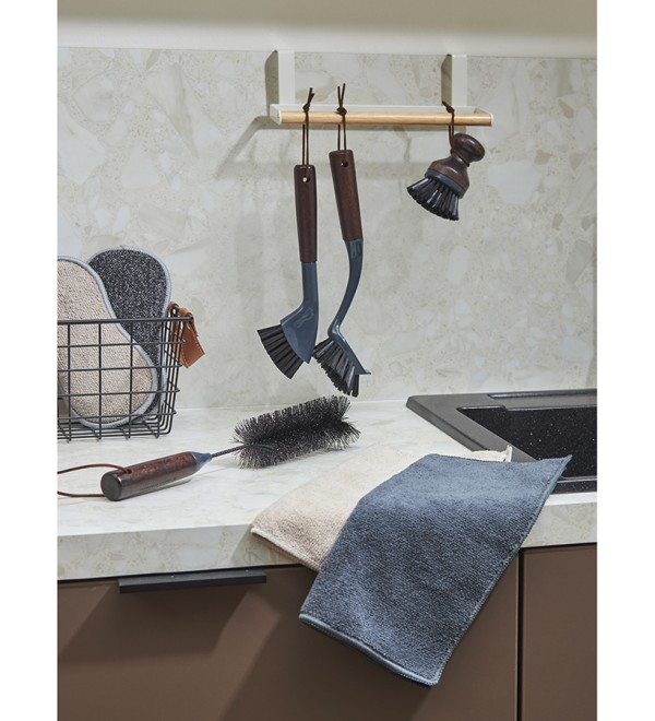Набор салфеток из микрофибры cozy clean, 30х30 см, бежевые, 3 шт.