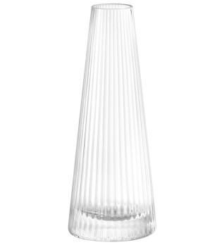 Ваза beacon, 22 см, прозрачная