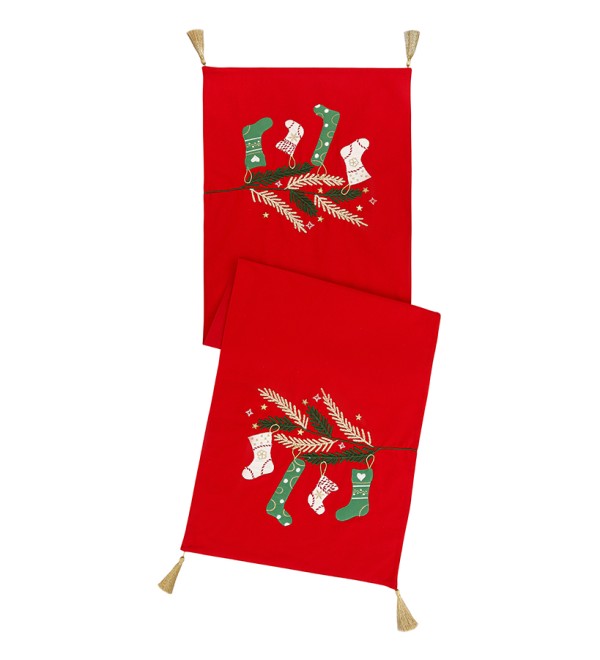 Дорожка на стол winter wishes из коллекции new year essential, 45х150 см