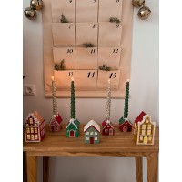 Домик с подсветкой arslev из коллекции new year essential, 11 см
