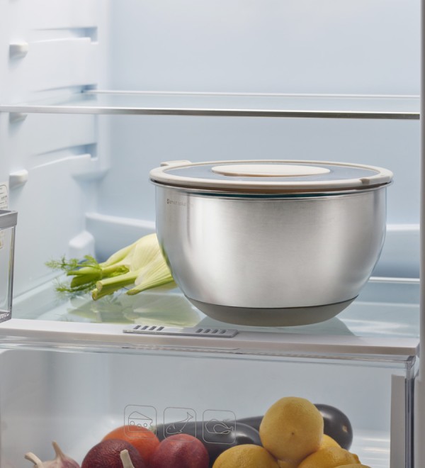 Миска стальная balance с крышкой и терками, 5 л