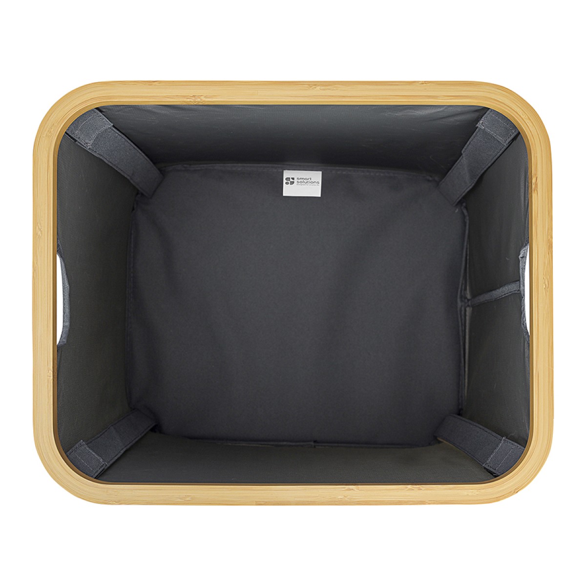 Корзина для белья neat mid, 40x33x43 см, серая