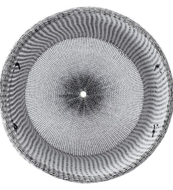 Корзина для хранения sustainable collection, D42х55 см, черная