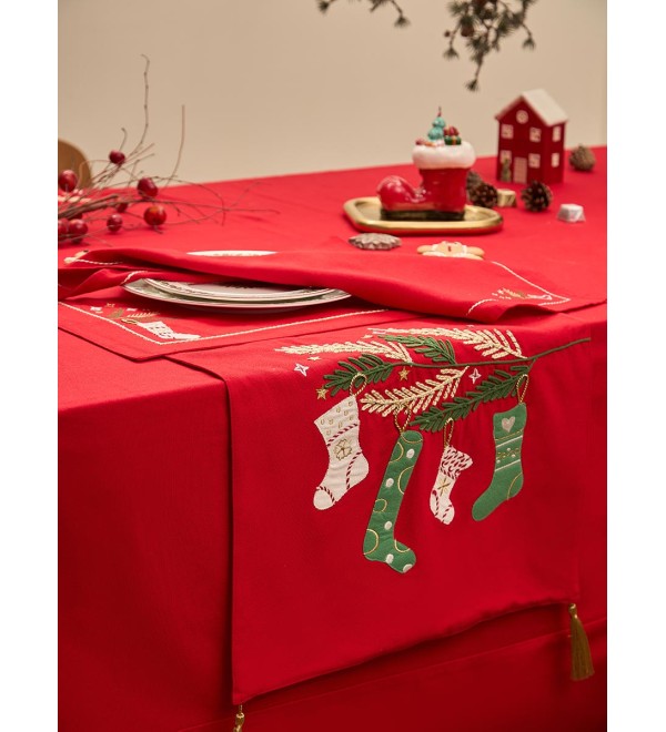 Дорожка на стол winter wishes из коллекции new year essential, 45х150 см