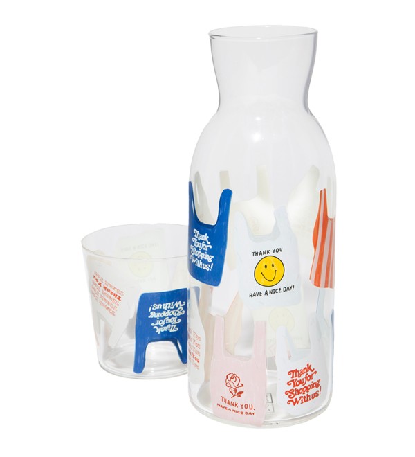 Набор из графина и стакана corner shop, thank you bag