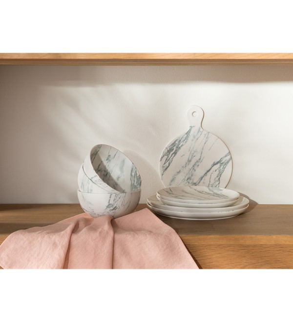 Набор тарелок marble, D26 см, 2 шт.