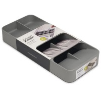 Органайзер для столовых приборов drawerstore large, серый