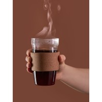 Кружка cozy cup, 450 мл, светло-серая