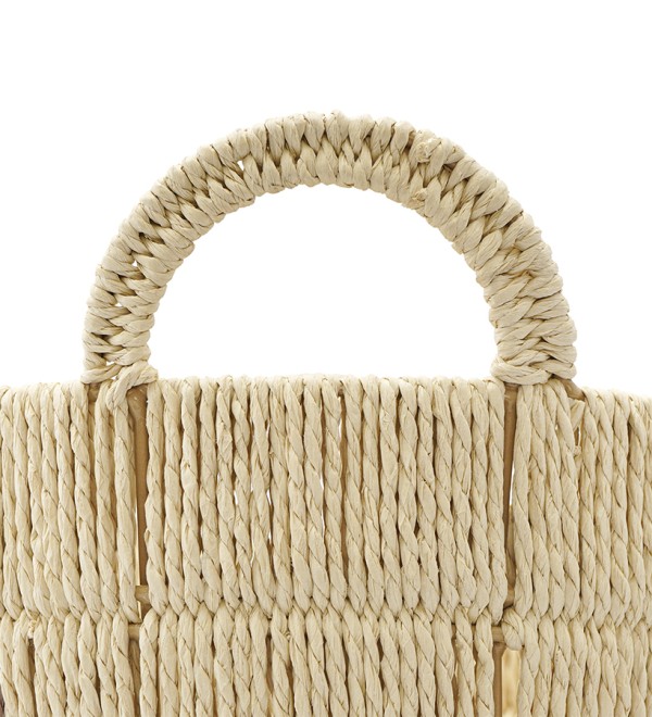 Корзина плетеная круглая bodhran nature из коллекции ethnic, размер l