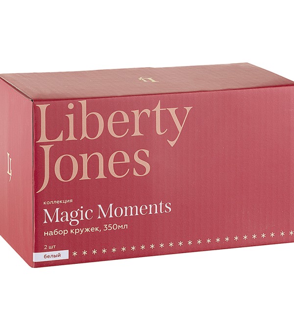 Набор кружек magic moments, 350 мл, 2 шт. (разноцветный, арт. LJ_XMS_CP350W)