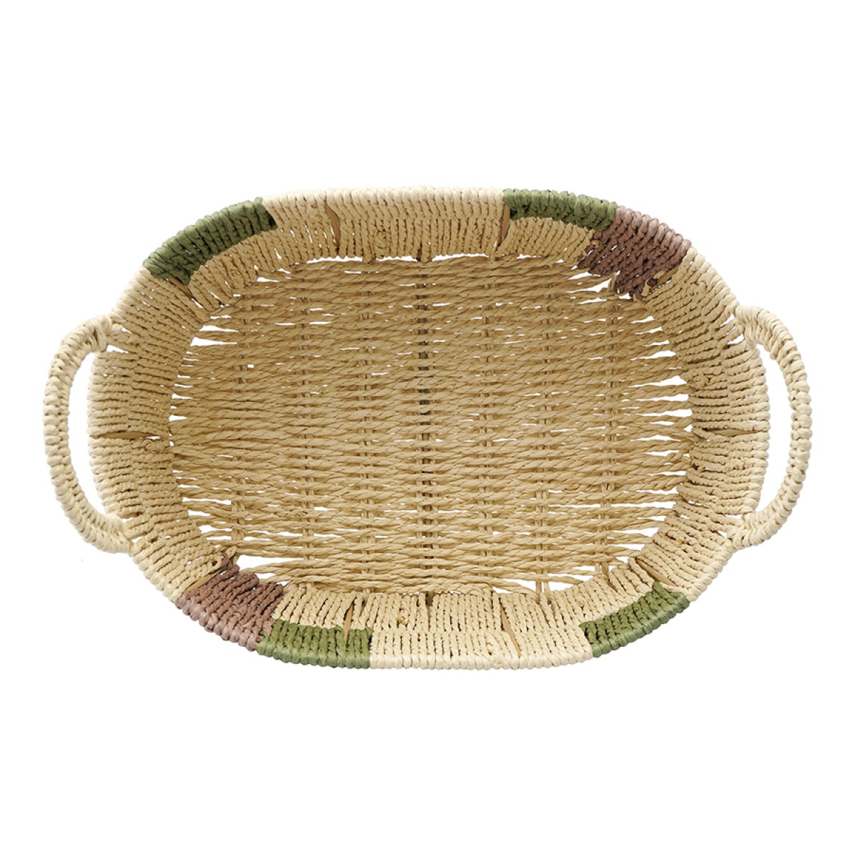 Корзина плетеная овальная bodhran nature из коллекции ethnic, размер m