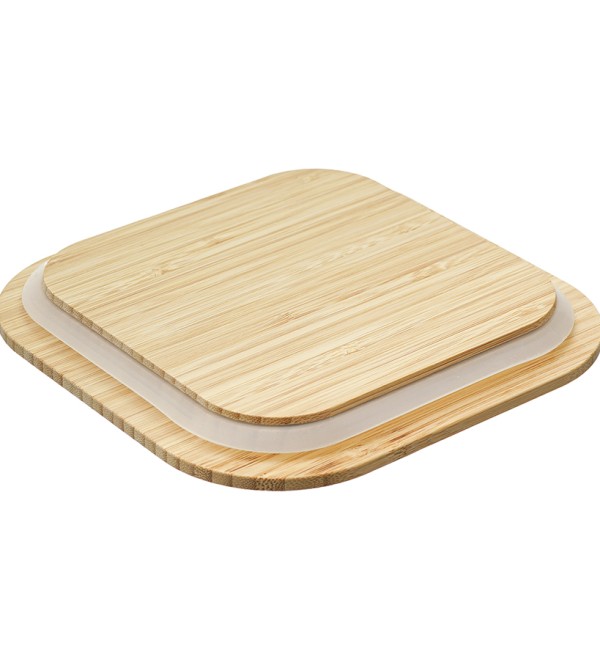 Контейнер для запекания и хранения eco store с крышкой из бамбука, 1100 мл