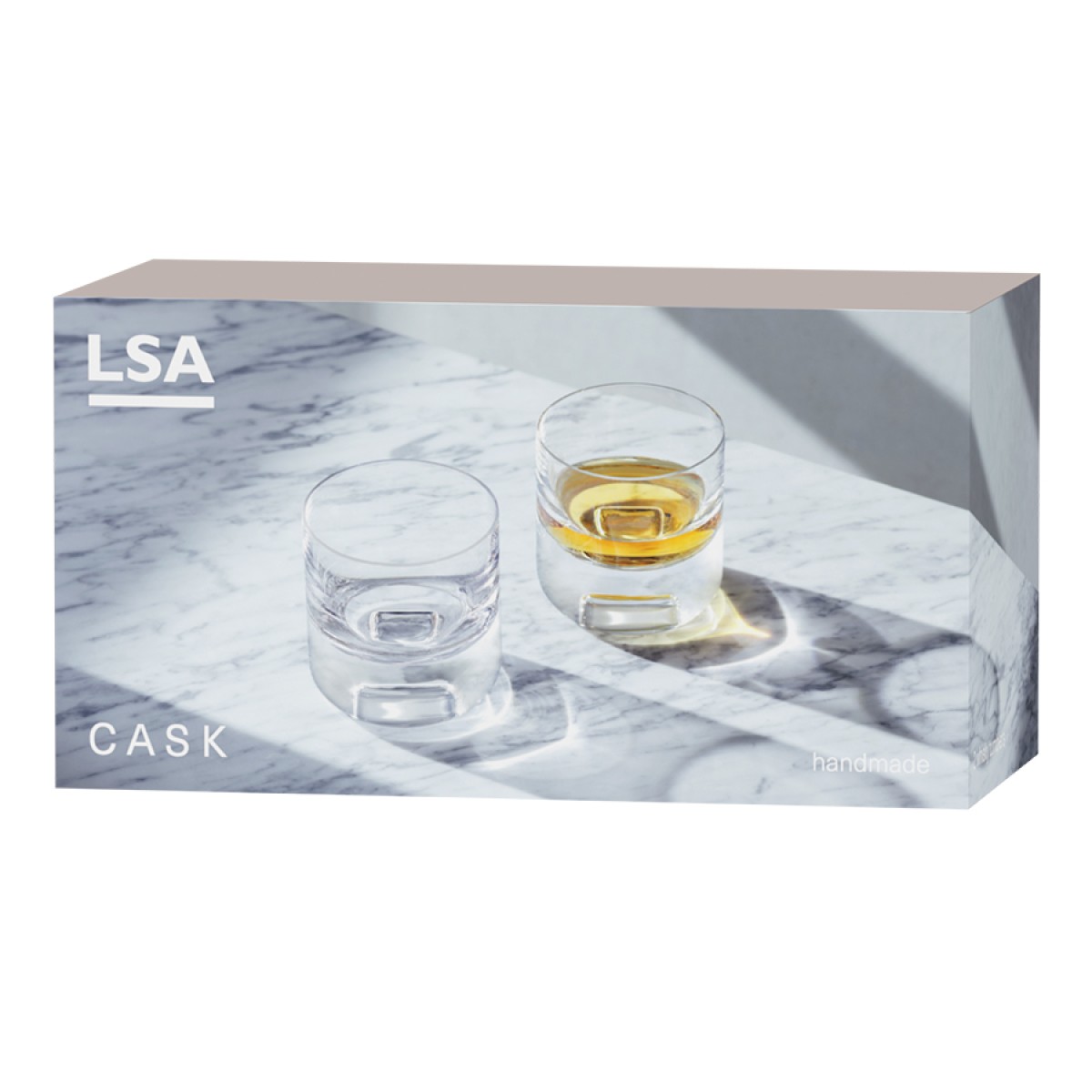 Набор стаканов для виски cask, 240 мл, 2 шт.