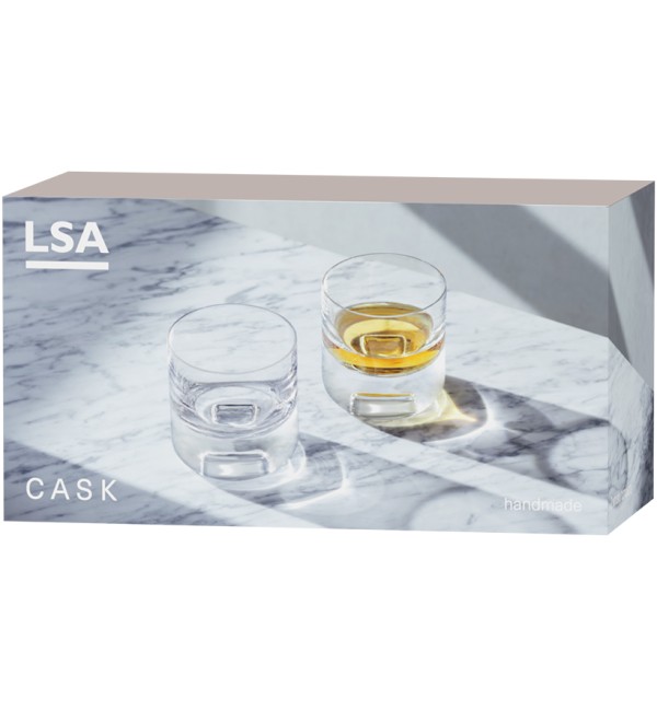 Набор стаканов для виски cask, 240 мл, 2 шт.