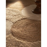 Ковер из джута, шерсти из хлопка agra из коллекции ethnic, 120х180см