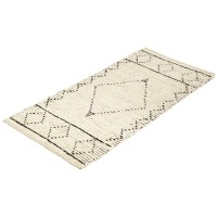 Ковер из переработанного хлопка dispur из коллекции ethnic, 70x160см